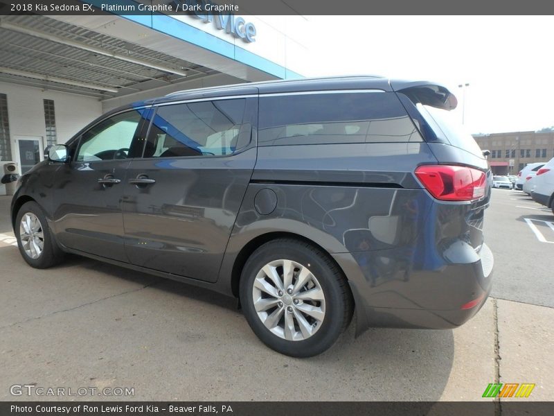 Platinum Graphite / Dark Graphite 2018 Kia Sedona EX