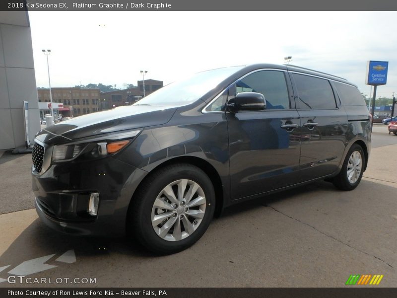Platinum Graphite / Dark Graphite 2018 Kia Sedona EX