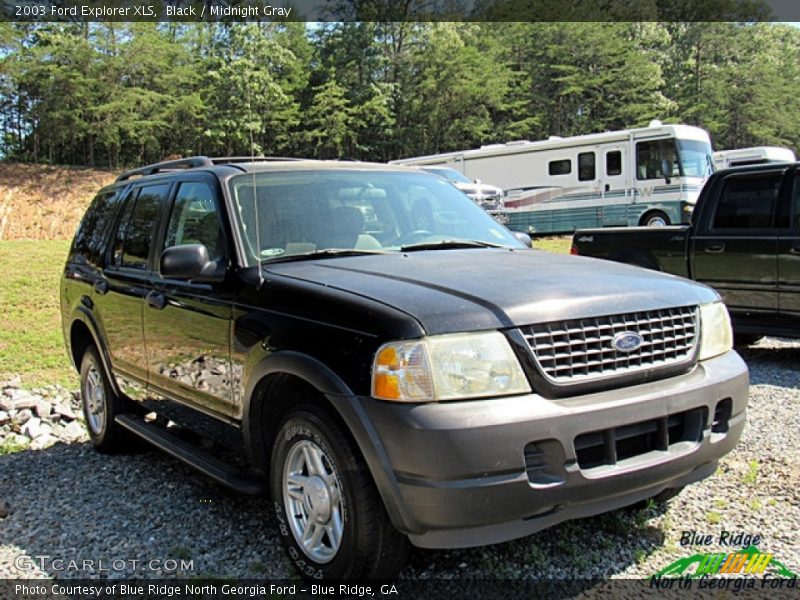 Black / Midnight Gray 2003 Ford Explorer XLS