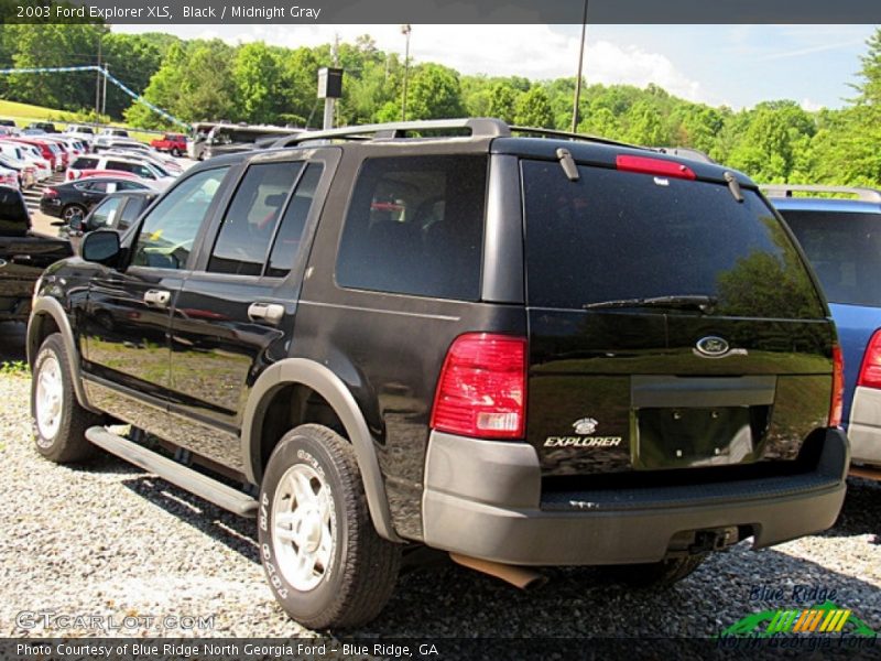 Black / Midnight Gray 2003 Ford Explorer XLS