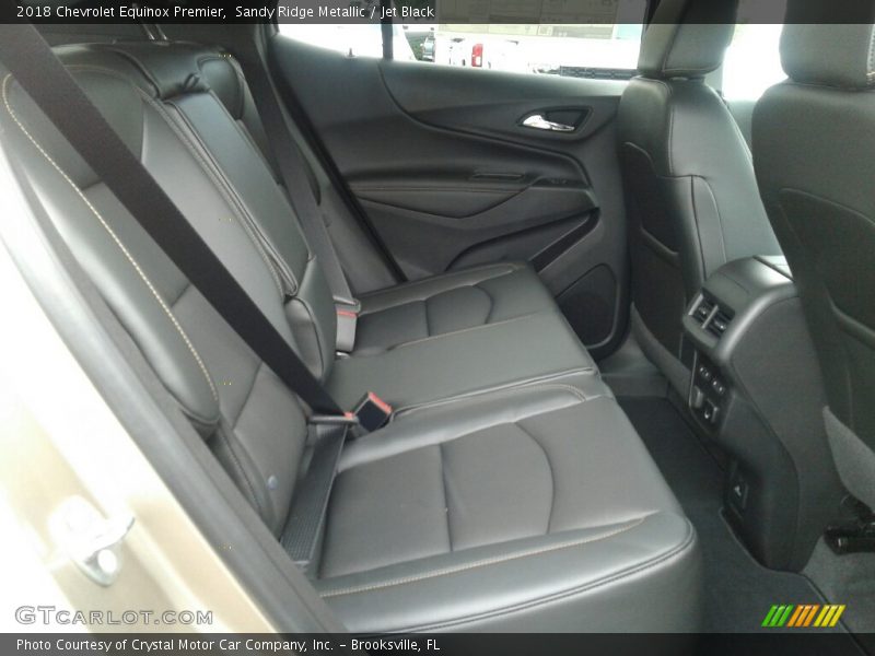 Sandy Ridge Metallic / Jet Black 2018 Chevrolet Equinox Premier