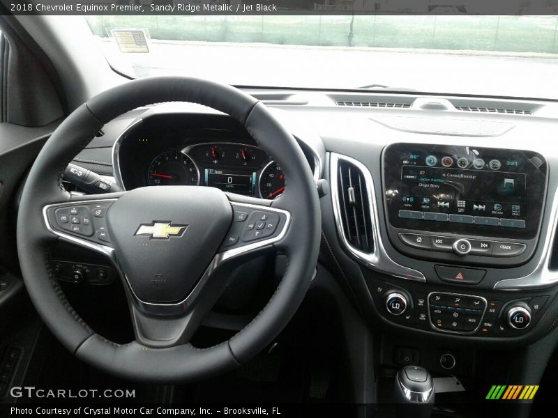 Sandy Ridge Metallic / Jet Black 2018 Chevrolet Equinox Premier