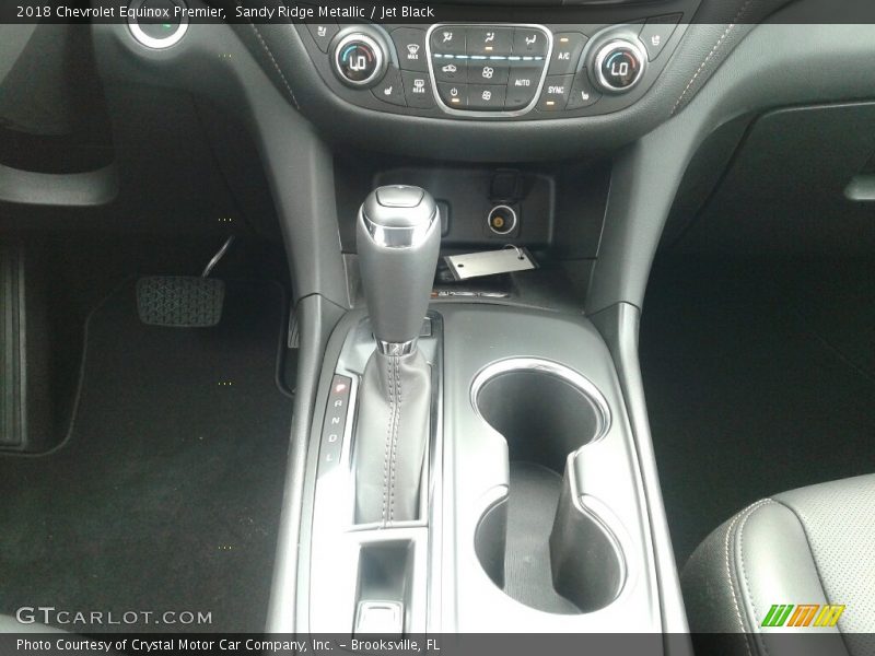 Sandy Ridge Metallic / Jet Black 2018 Chevrolet Equinox Premier