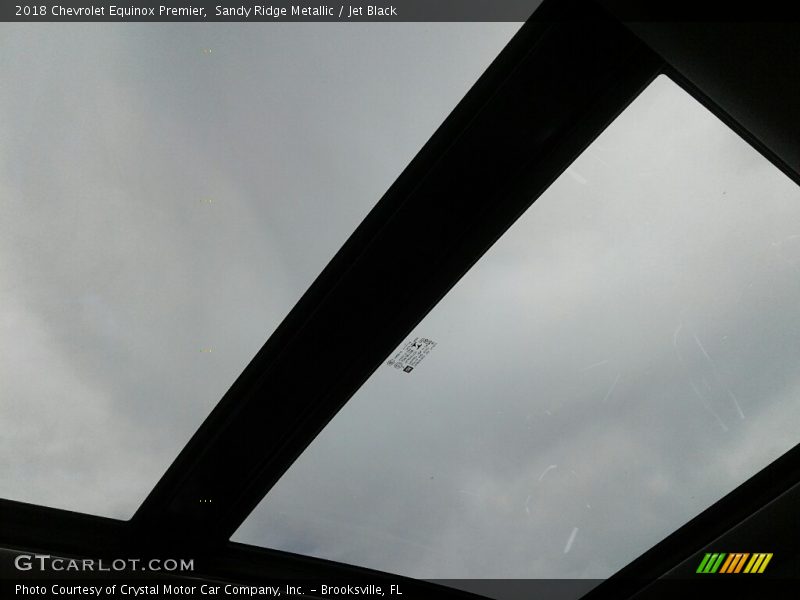 Sandy Ridge Metallic / Jet Black 2018 Chevrolet Equinox Premier