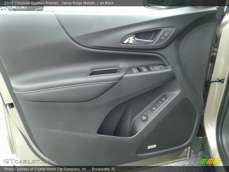 Sandy Ridge Metallic / Jet Black 2018 Chevrolet Equinox Premier