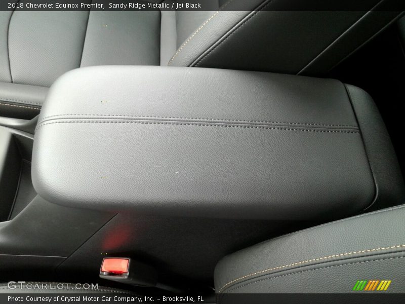 Sandy Ridge Metallic / Jet Black 2018 Chevrolet Equinox Premier