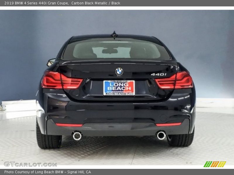 Carbon Black Metallic / Black 2019 BMW 4 Series 440i Gran Coupe