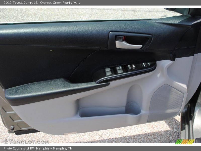Cypress Green Pearl / Ivory 2012 Toyota Camry LE