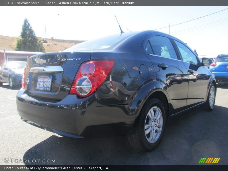 Ashen Gray Metallic / Jet Black/Dark Titanium 2014 Chevrolet Sonic LT Sedan