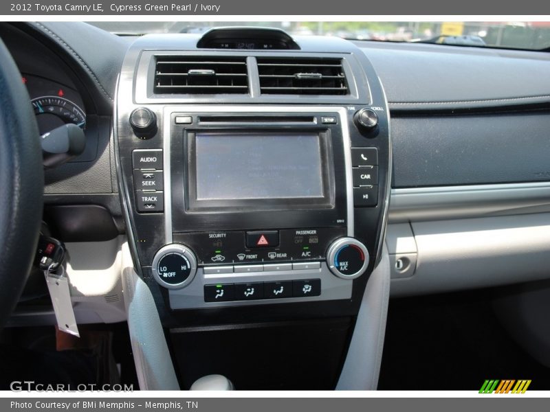 Cypress Green Pearl / Ivory 2012 Toyota Camry LE