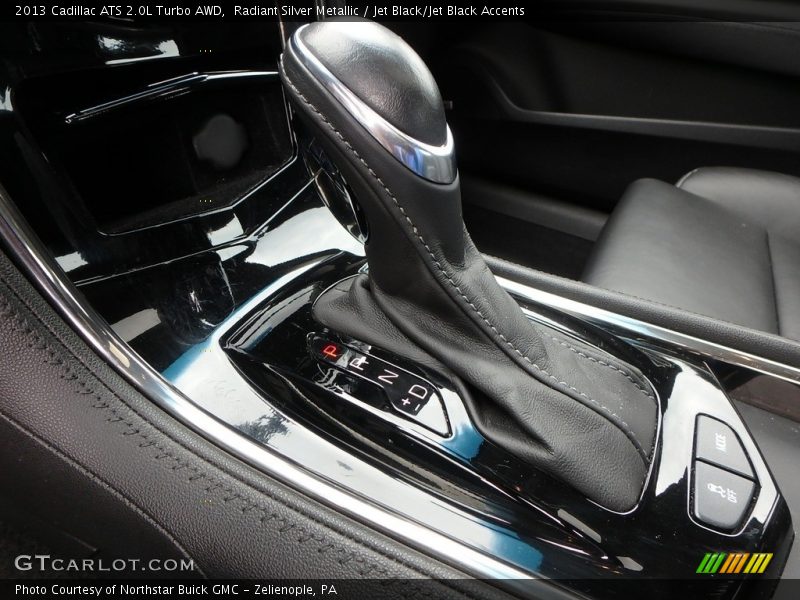 Radiant Silver Metallic / Jet Black/Jet Black Accents 2013 Cadillac ATS 2.0L Turbo AWD