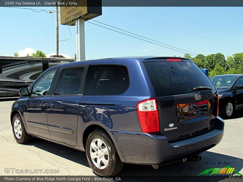 Glacier Blue / Gray 2006 Kia Sedona LX