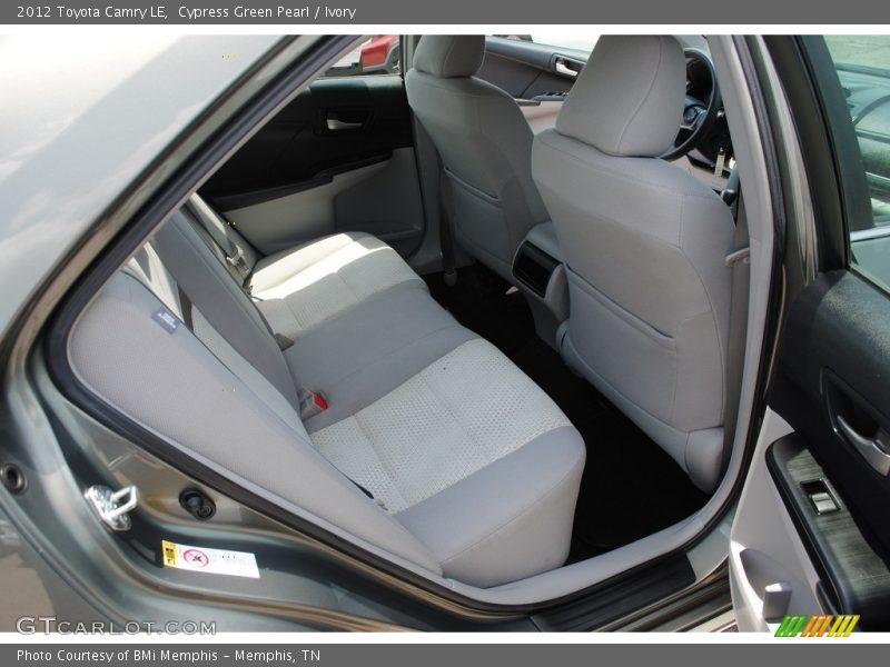 Cypress Green Pearl / Ivory 2012 Toyota Camry LE