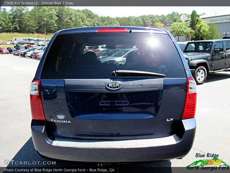 Glacier Blue / Gray 2006 Kia Sedona LX