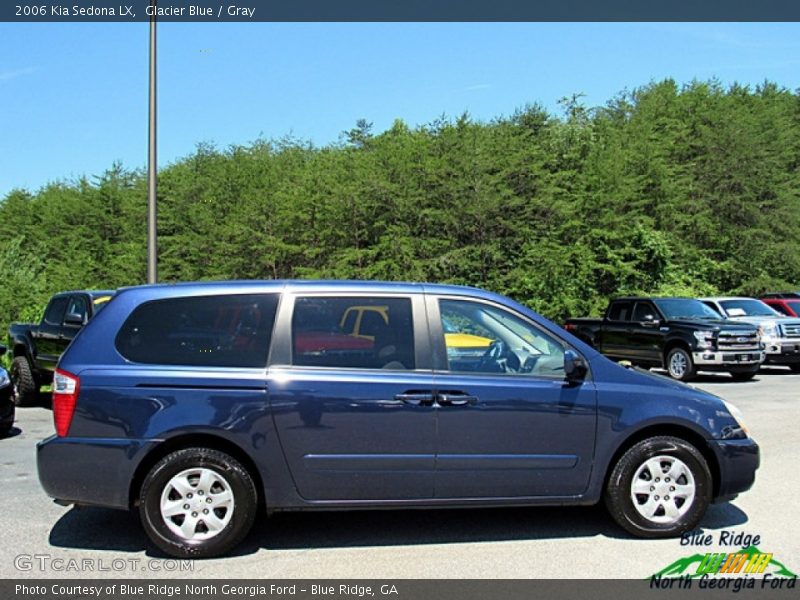 Glacier Blue / Gray 2006 Kia Sedona LX