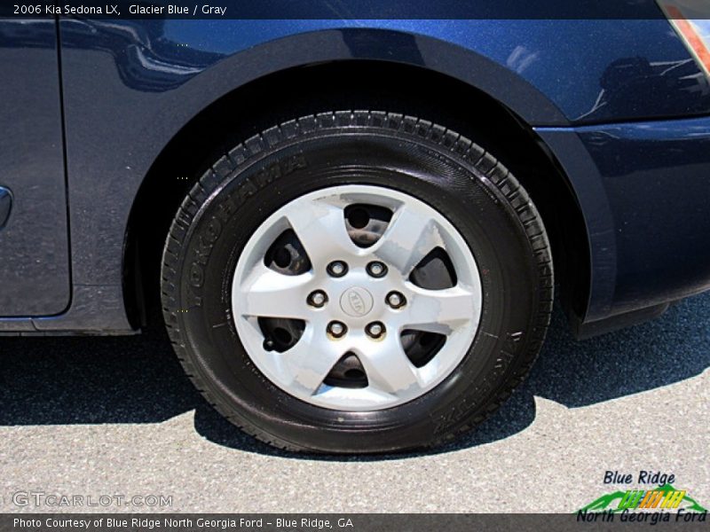 Glacier Blue / Gray 2006 Kia Sedona LX