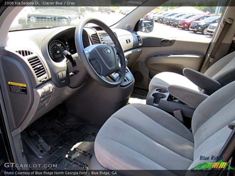 Glacier Blue / Gray 2006 Kia Sedona LX