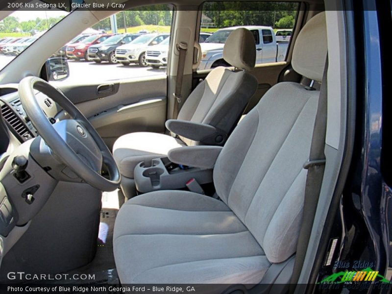 Glacier Blue / Gray 2006 Kia Sedona LX