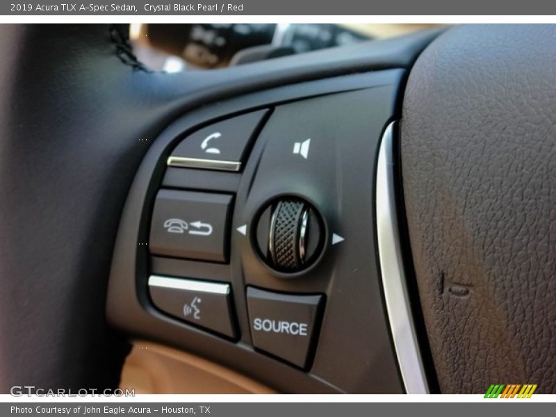 Controls of 2019 TLX A-Spec Sedan