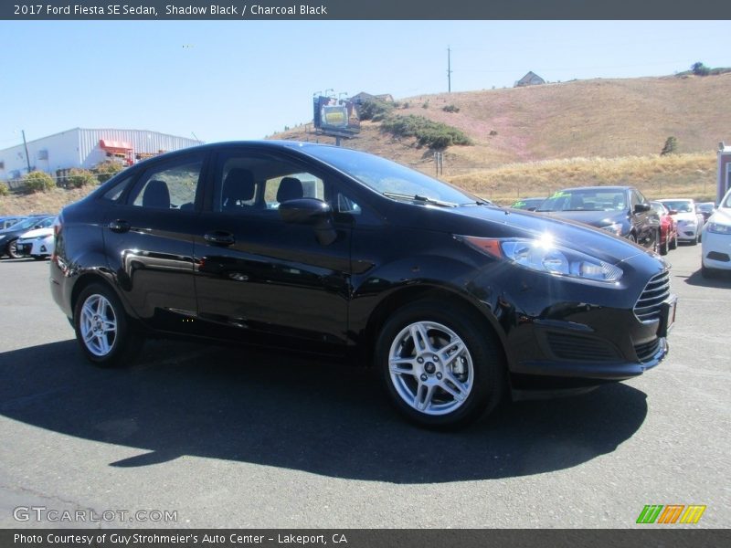 Shadow Black / Charcoal Black 2017 Ford Fiesta SE Sedan