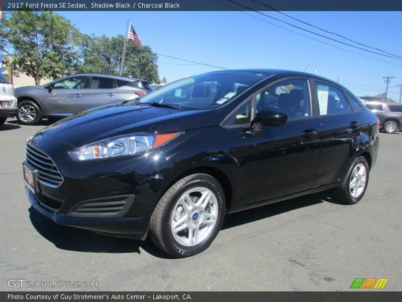 Shadow Black / Charcoal Black 2017 Ford Fiesta SE Sedan