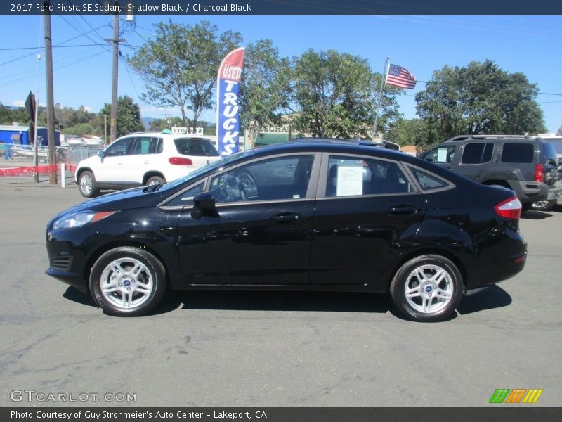 Shadow Black / Charcoal Black 2017 Ford Fiesta SE Sedan