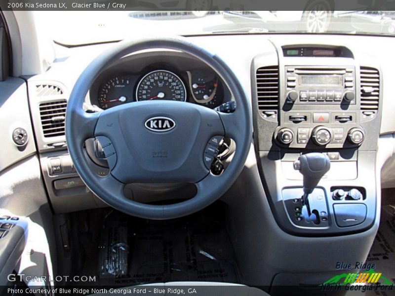 Glacier Blue / Gray 2006 Kia Sedona LX