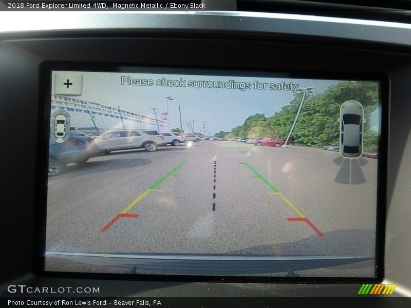Magnetic Metallic / Ebony Black 2018 Ford Explorer Limited 4WD
