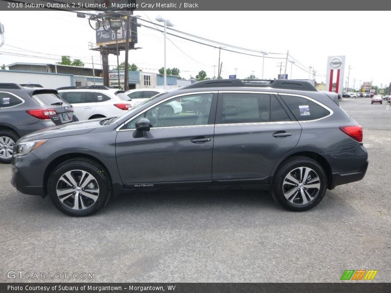 Magnetite Gray Metallic / Black 2018 Subaru Outback 2.5i Limited