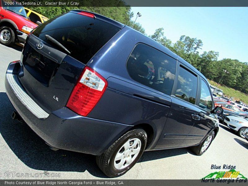 Glacier Blue / Gray 2006 Kia Sedona LX