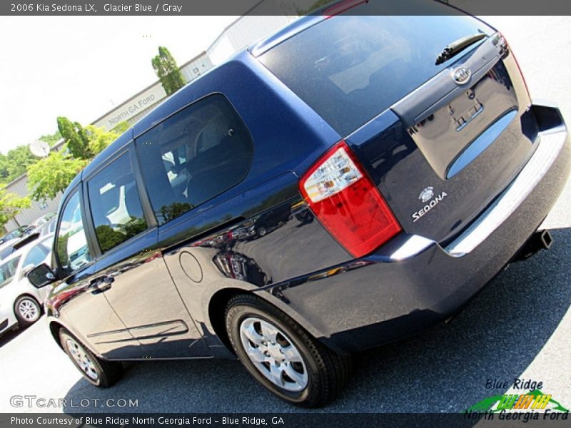 Glacier Blue / Gray 2006 Kia Sedona LX