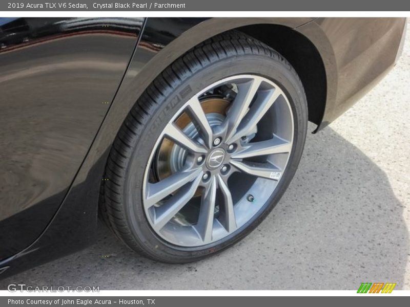 Crystal Black Pearl / Parchment 2019 Acura TLX V6 Sedan