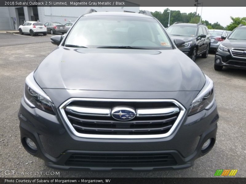 Magnetite Gray Metallic / Black 2018 Subaru Outback 2.5i Limited