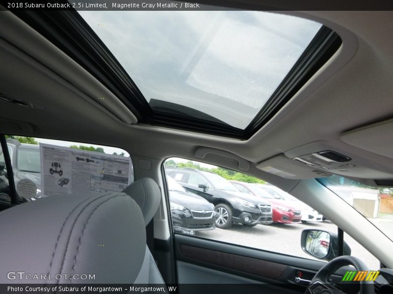 Magnetite Gray Metallic / Black 2018 Subaru Outback 2.5i Limited