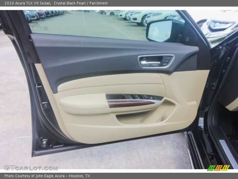 Crystal Black Pearl / Parchment 2019 Acura TLX V6 Sedan