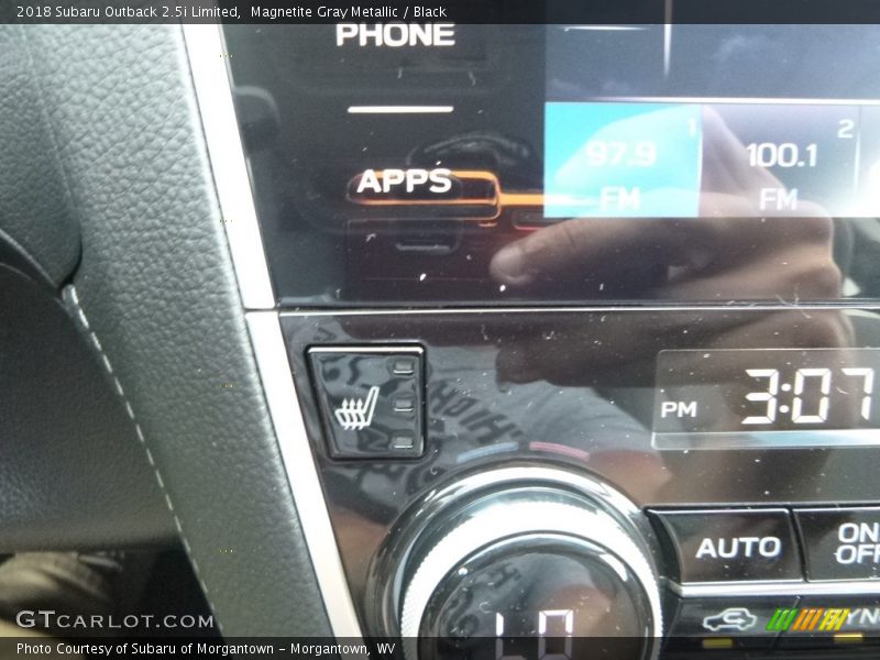 Magnetite Gray Metallic / Black 2018 Subaru Outback 2.5i Limited