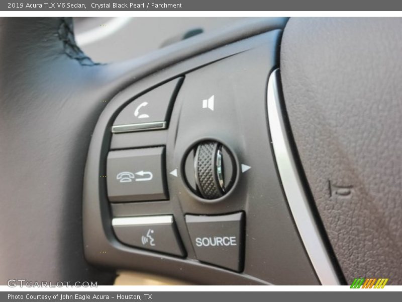 Crystal Black Pearl / Parchment 2019 Acura TLX V6 Sedan