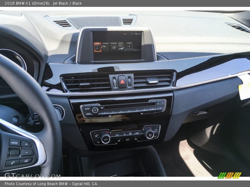 Jet Black / Black 2018 BMW X1 sDrive28i