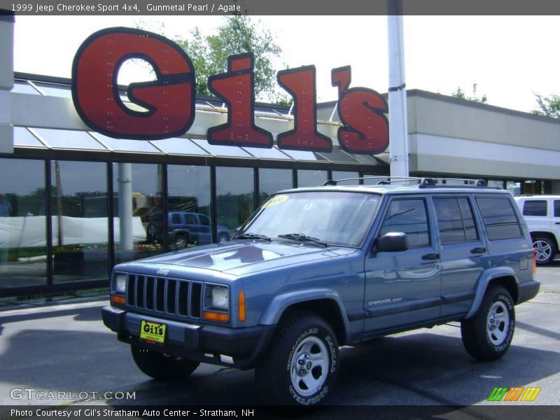Gunmetal Pearl / Agate 1999 Jeep Cherokee Sport 4x4