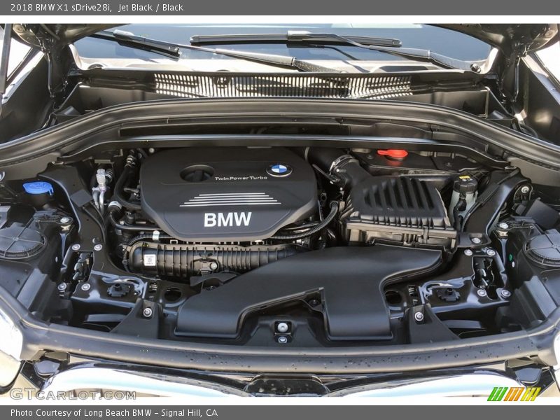 Jet Black / Black 2018 BMW X1 sDrive28i