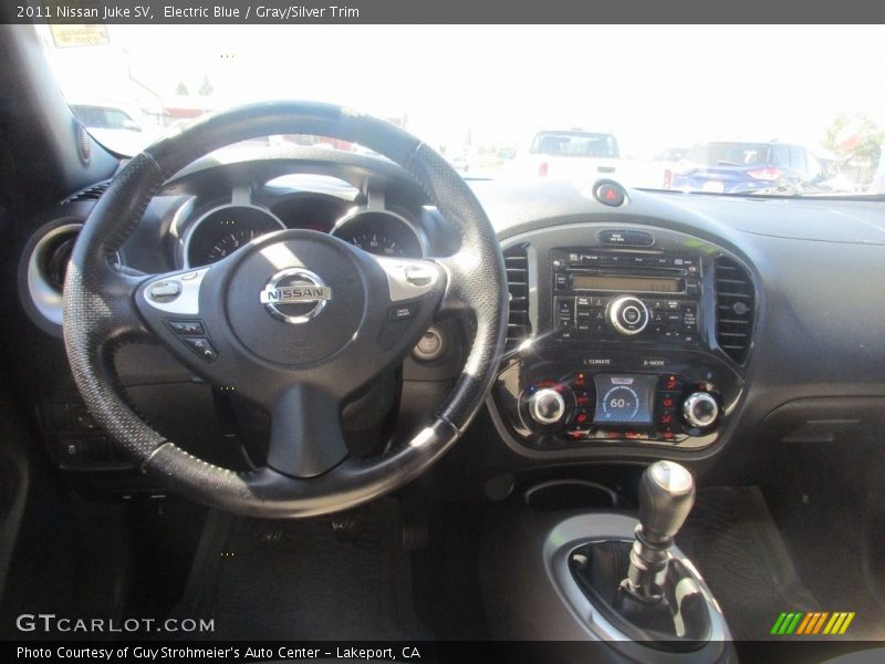 Electric Blue / Gray/Silver Trim 2011 Nissan Juke SV