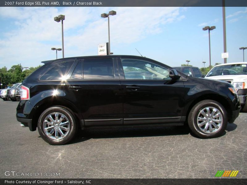 Black / Charcoal Black 2007 Ford Edge SEL Plus AWD