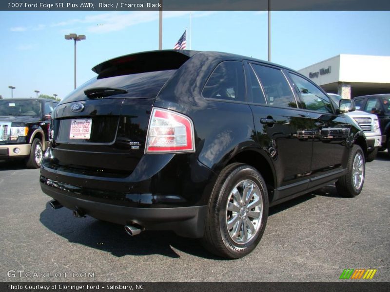 Black / Charcoal Black 2007 Ford Edge SEL Plus AWD