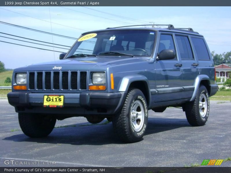 Gunmetal Pearl / Agate 1999 Jeep Cherokee Sport 4x4