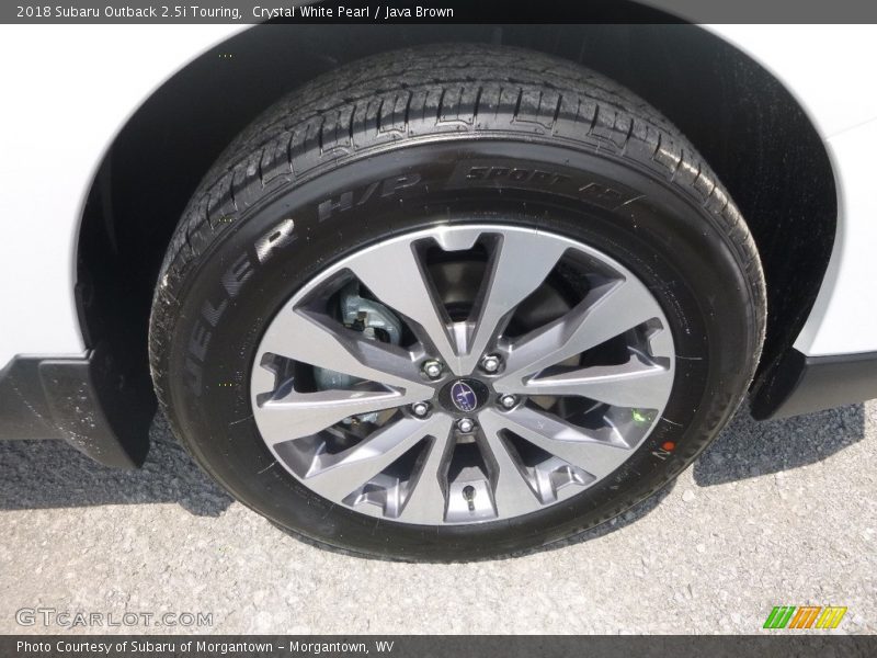Crystal White Pearl / Java Brown 2018 Subaru Outback 2.5i Touring