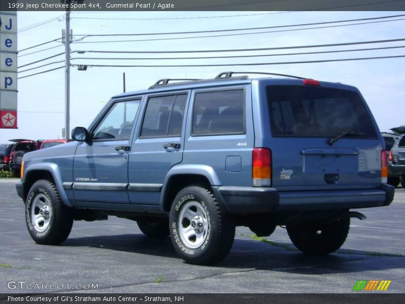 Gunmetal Pearl / Agate 1999 Jeep Cherokee Sport 4x4