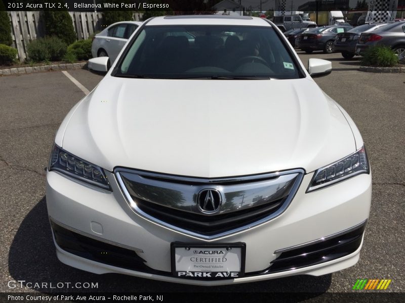 Bellanova White Pearl / Espresso 2015 Acura TLX 2.4