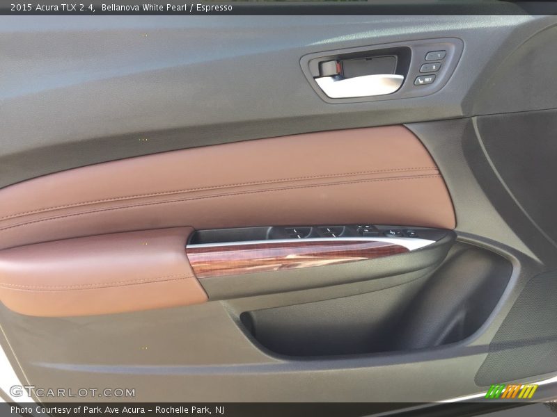 Bellanova White Pearl / Espresso 2015 Acura TLX 2.4