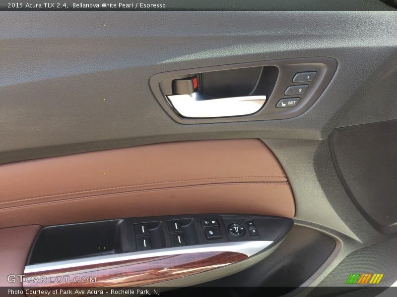 Bellanova White Pearl / Espresso 2015 Acura TLX 2.4