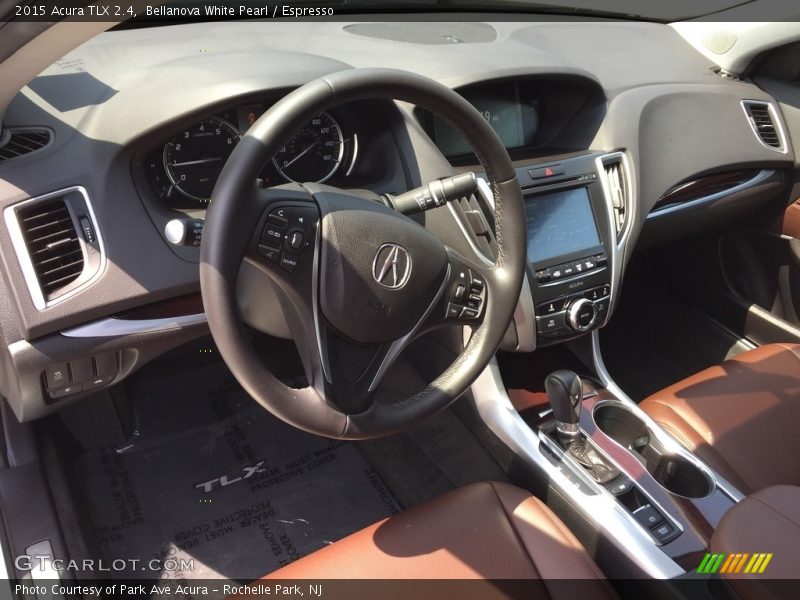 Bellanova White Pearl / Espresso 2015 Acura TLX 2.4